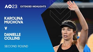 Karolina Muchova v Danielle Collins Extended Highlights | Australian Open 2023 Second Round
