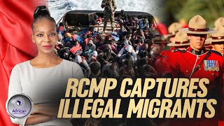 Illegal Migrants From Africa Attempting To Cross The Canada Border Captured By RCMP