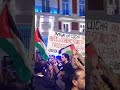 Manifestación en Madrid en solidaridad con Palestina