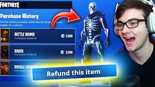 How To Rent Any Skin In Fortnite New Refund System Loop Ho - how to rent any skin in fortnite new refund system loop hole coming