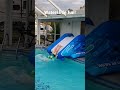 Slow Motion on the new water slide!