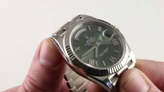 Rolex Day-Date 228239 Luxury Watch Review