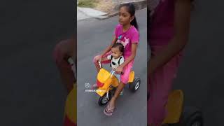 అక్క తమ్ముడు  bicycle riding 🚲🚲🚲||YouTube shorts||