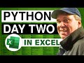 Excel - Gaining Confidence With Python In Excel - Episode 2615