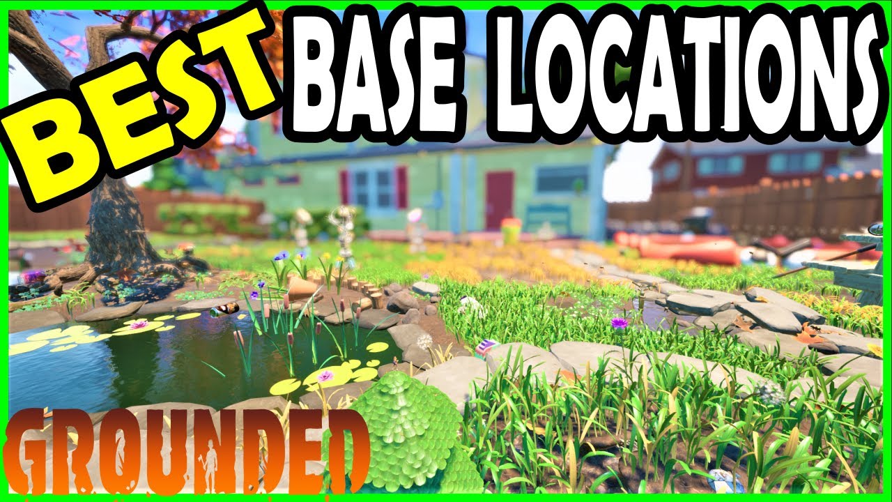 Top 5 Base Locations Voted By You In Grounded - YouTube