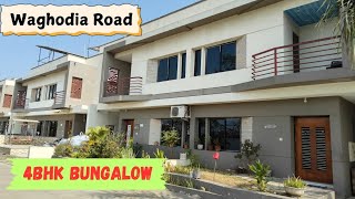 4BHK Luxurious Bungalow for Sale Waghodia Road Vadodara II 4BHK Duplex Villa for Sale Waghodia Road