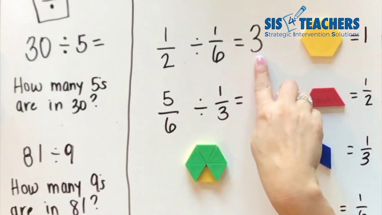 Dividing Two Fractions - YouTube