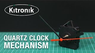 Quartz Clock Mechanism (New) from Kitronik