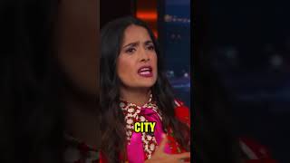 Salma Hayek SPILLS THE TEA on Trump Asking Her Out! ☕ #ytshorts #trump