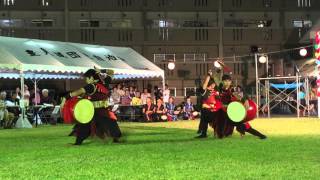 しんか　豊見城市豊見城団地祭り2　エイサー