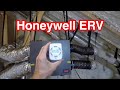 We installed a timer on our Honeywell ERV Honeywell VNT5150E1000 Energy Recovery Ventilator