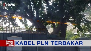 Kabel PLN di Belakang Gedung Bank Indonesia di Jakart Terbakar #iNewsPagi 22/03