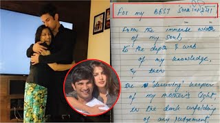 After Rhea shares Whatsapp chat, Sushant Singh Rajput's note for sister Priyanka Singh goes VIRAL