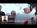 tak hadiri undangan reuni 212 prabowo kunjungi tambak ikan di karawang untuk program makan bergizi