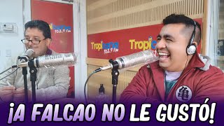 ¿Falcao se molestó? - Humor y deportes en Tropicana Bogotá - Jhovanoty