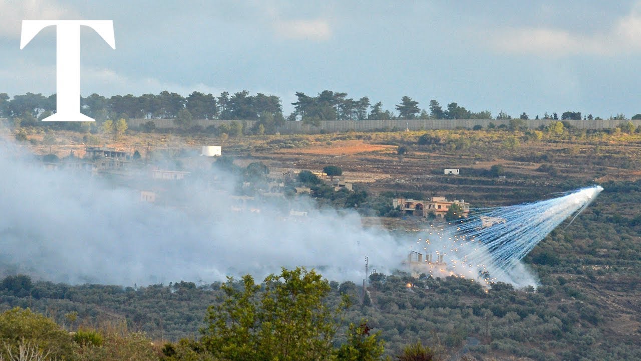 Israel Fires At Lebanon After Hezbollah Strikes Israeli Village - YouTube