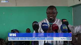 L'UFDG répond au ministre Ousmane Gaoual Diallo