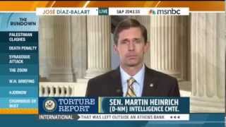 Heinrich Discusses Report On CIA Detention \u0026 Interrogation Program With Jose Diaz-Balart On MSNBC