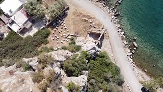 Greece - August / September 2024 - Exploring an ancient ruin from the air, and from the sea....