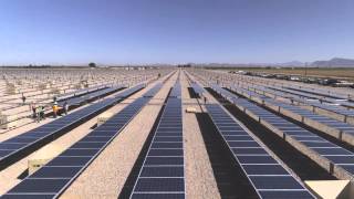 juwi Solar's Installation Time Lapse, a 25MW DTHZ Solar Tracking Project