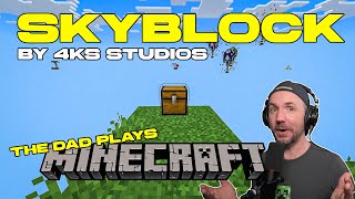 First time playing Skyblock! The Dad Plays Minecraft