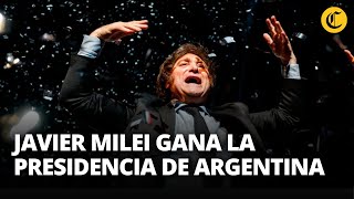 🇦🇷JAVIER MILEI es elegido como el NUEVO PRESIDENTE DE ARGENTINA con el 55.95% de votos| El Comercio