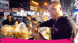 Indian STREET FOOD Tour at Night - Momos, Vada Pav \u0026 Chicken Tandoori | Jorhat, Assam, India