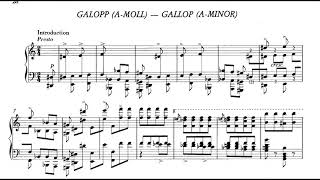 Liszt – Galop in A Minor, S218 (Wang)