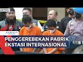 Polda Banten Gerebek Pabrik Ekstasi Jaringan Internasional di Perumahan, 9.000 Pil Ekstasi Disita