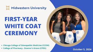 White Coat Ceremony #1 | October 5, 2024 | Midwestern University | Downers Grove, IL