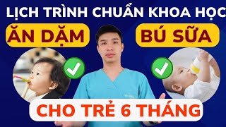 Lịch Ăn Dặm & Bú Sữa Cho Bé 6 Tháng - Mẹ Nào Cũng Cần Biết! | Dr Thắng