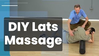 How To Release Tight Lats (Self Massage)