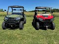 Which should you buy?! Comparison Hisun Sector 550 vs Massimo T Boss 560 UTVs and test drives!