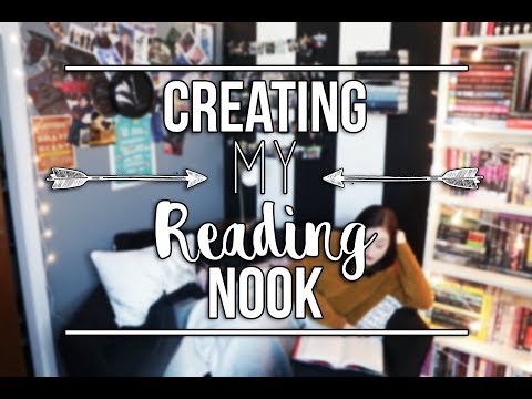 CREATING MY READING NOOK. CREATING MY READING NOOK.