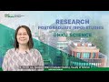 Research Postgraduate (RPG) Studies @HKU Science