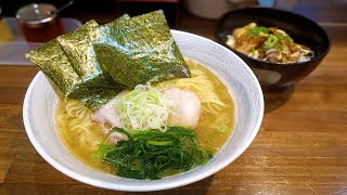 ある日の游食♯184【 横浜家系らーめん＋ミニお肉丼 】澤