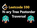 N-ary Tree Postorder Traversal - Leetcode 590 - Python