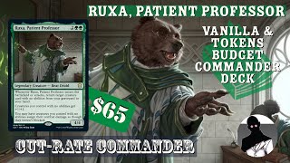 Ruxa, Patient Professor | Vanilla & Tokens | Commander | EDH | Budget | Cut-Rate Commander