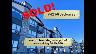 SOLD! #421-5 Jacksway Cresent at Masonville Gardens Listed January 31st, 2022 $459,900