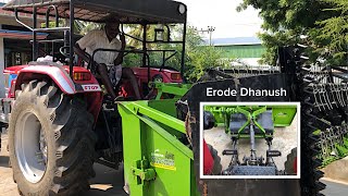 Front and back operating of tractor (Krishna Reaper) | Tamil | Erode Dhanush