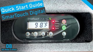 SmarTouch Digital Spa Control Pt 1 | Set Temperature, Use Pumps, and use Lights