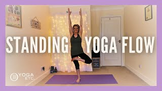 Energize Your Day with a STANDING YOGA FLOW
