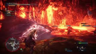 MHW｜怎麼歷戰炎王龍一直躺在地上｜PS4