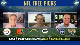 Week 11 NFL Football Free Picks: Chargers at Packers, Steelers at Browns & Titans at Jaguars