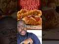 🥹 the kfc double down is back 👀👀👀👀 food news foodie shorts