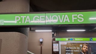 (Walkthrough) Stazione PORTA GENOVA FS (M2 Metro Milano)