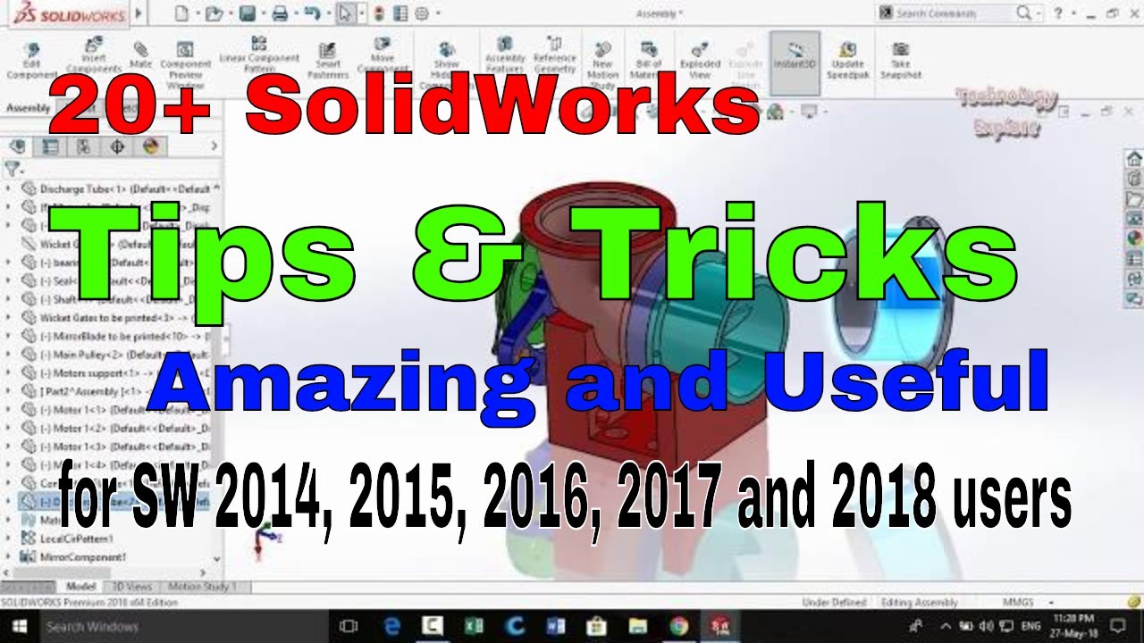 SolidWorks Tips & Tricks | Now Complete Your Designs More Quickly - YouTube