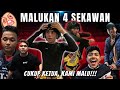 KANDA MUAYTHAI DALAM WAYANG !! 4 SEKAWAN DAN EHIN MALU !!