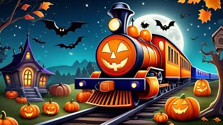 Halloween Train - October Happy Halloween Cartoon Train for kids - kartun