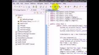 Java Tips: Java Webcam Capture in Eclipse Open CV 2.4.4
